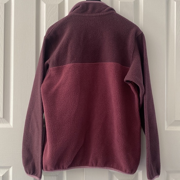 Patagonia Synchilla Snap-T Women’s Fleece Pullover Sweater Medium Purple - Picture 9 of 9